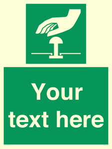 Custom Safe condition: Emergency stop button